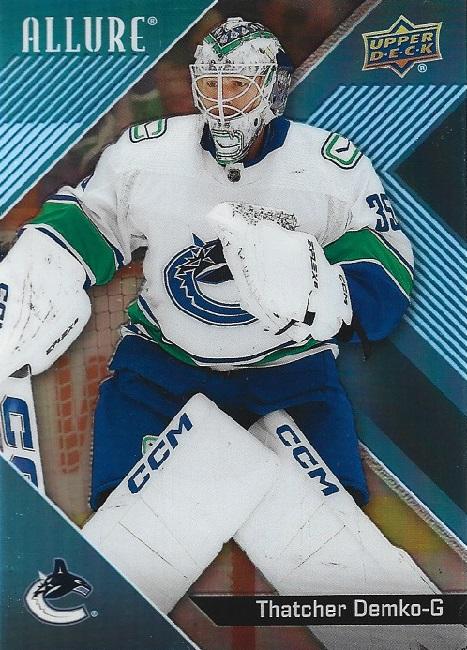 Thatcher Demko #19 Vancouver Canucks | 2024-25 Upper Deck Allure | NHL Trading Card