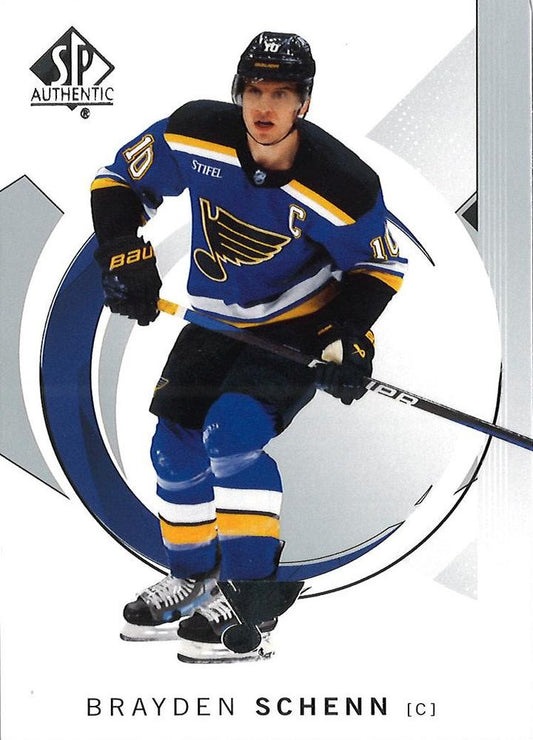 Brayden Schenn #19 St. Louis Blues | 2024-25 SP Authentic | NHL Trading Card