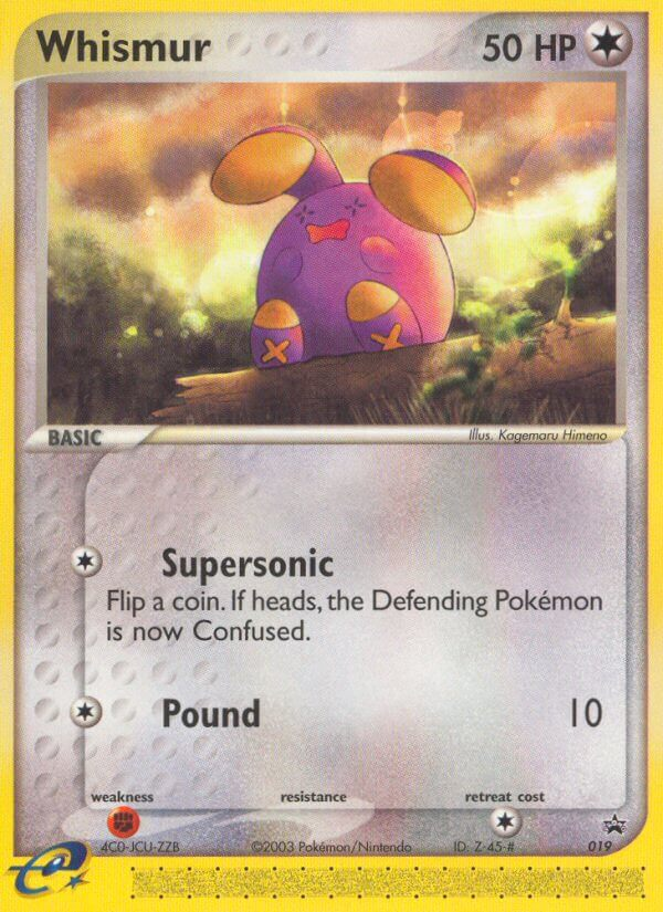 Whismur #19 Promo | Nintendo Black Star Promos | Pokemon Card