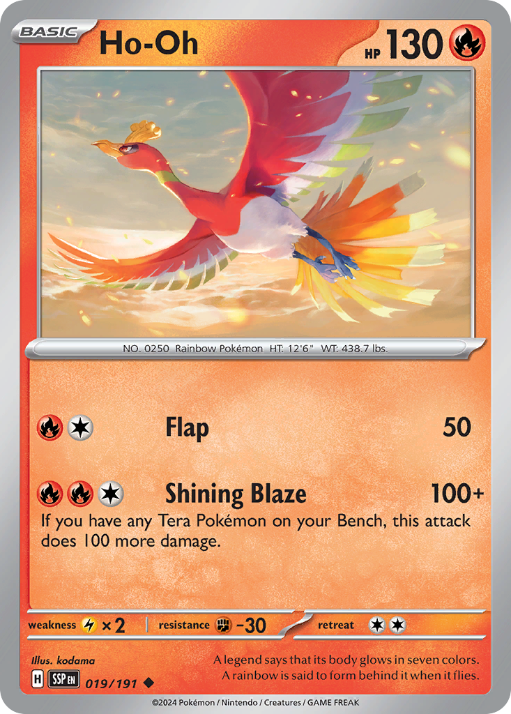 rare ho oh card Buy Ho-Oh Uncommon | Surging Sparks