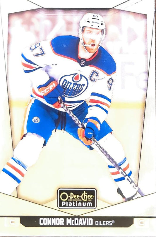 Connor McDavid #1 Edmonton Oilers | 2024-25 O-Pee-Chee Platinum | NHL Trading Card