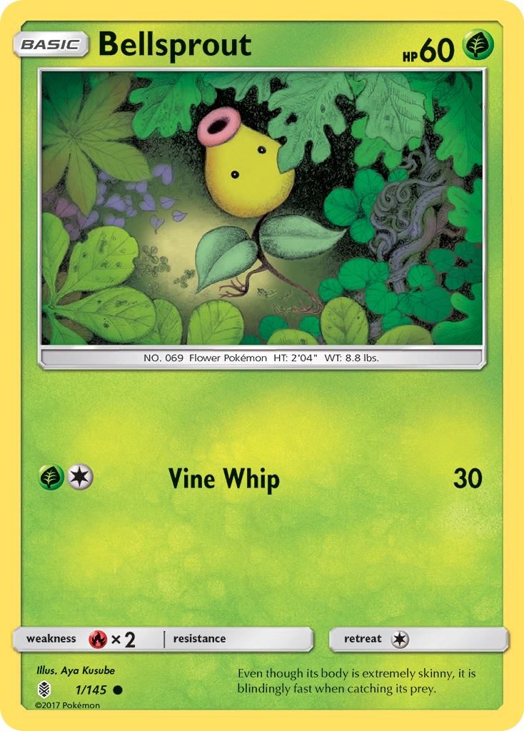Bellsprout 069/165 Reverse Holo Pokemon Scarlet & Violet 151