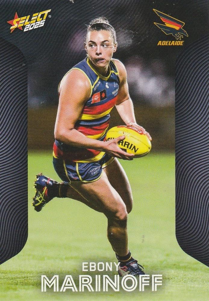 Ebony Marinoff #200 Adelaide Crows | 2025 Select AFL Footy Stars | Trading Card