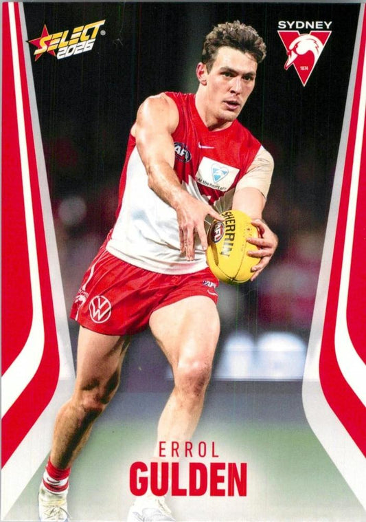 Errol Gulden #200 Sydney Swans | 2026 Select AFL Footy Stars | Trading Card