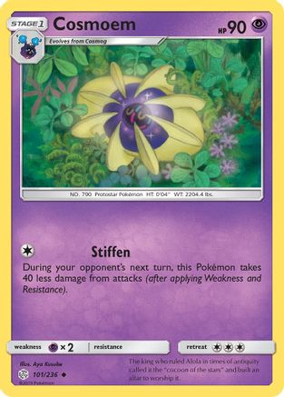 Cosmoem 101/236 Reverse Holo | Cosmic Eclipse | Pokemon Card