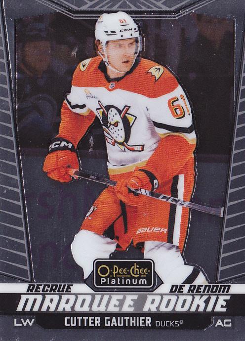 Cutter Gauthier #201 Anaheim Ducks | 2024-25 O-Pee-Chee Platinum | NHL Trading Card