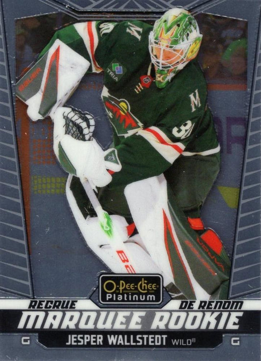 Jesper Wallstedt #204 Minnesota Wild | 2024-25 O-Pee-Chee Platinum | NHL Trading Card
