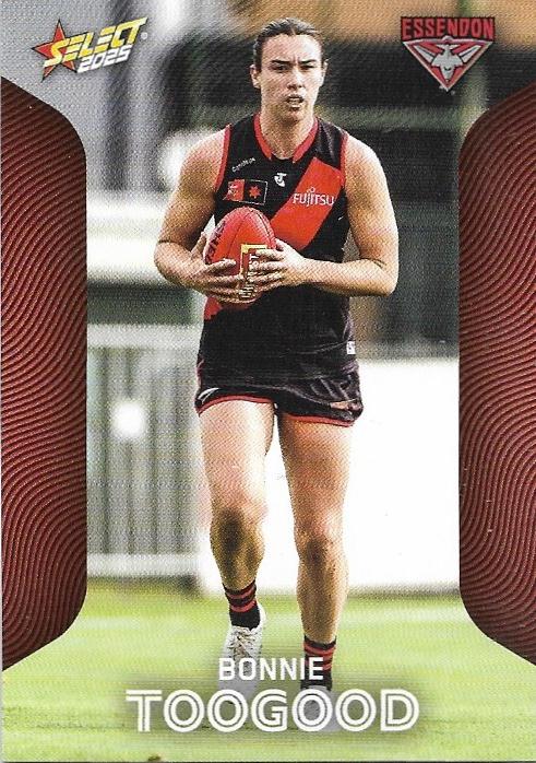 Bonnie Toogood #208 Essendon Bombers | 2025 Select AFL Footy Stars | Trading Card
