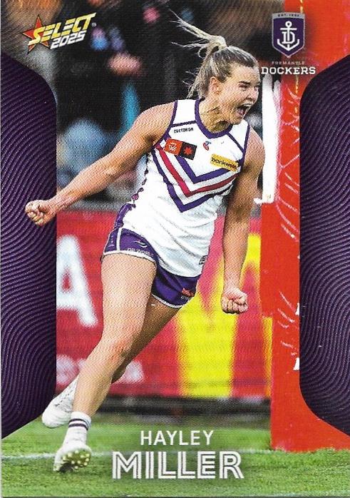 Hayley Miller #209 Fremantle Dockers | 2025 Select AFL Footy Stars | Trading Card