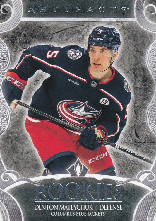 Denton Mateychuk #209 Columbus Blue Jackets | 2024-25 Upper Deck Artifacts | NHL Trading Card