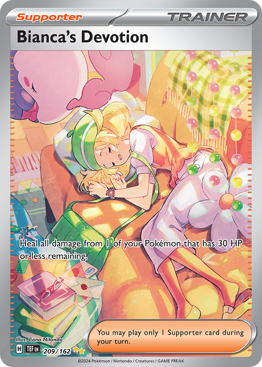 Bianca's Devotion 209/162 Special Illustration Rare | Temporal Forces | Pokemon Card