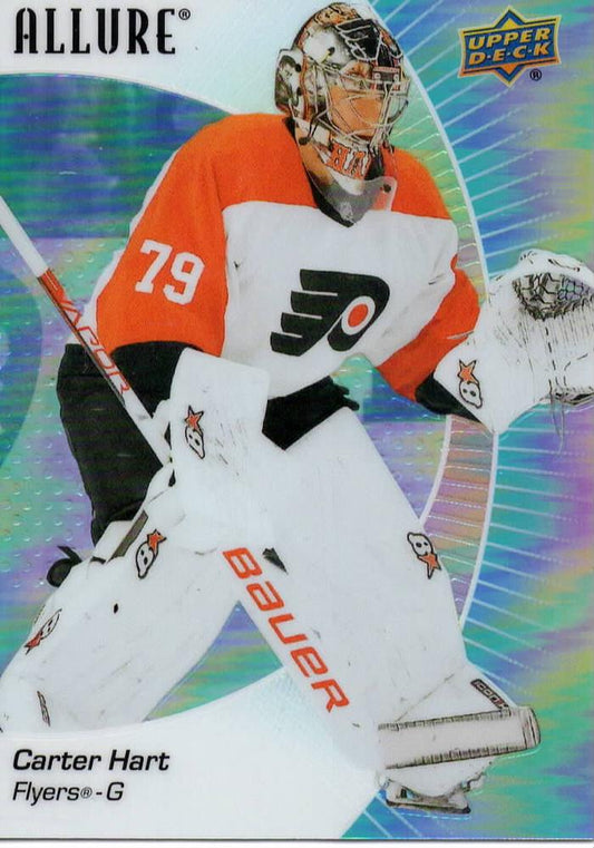 Carter Hart #20 Philadelphia Flyers | 2023-24 Upper Deck Allure | NHL Trading Card