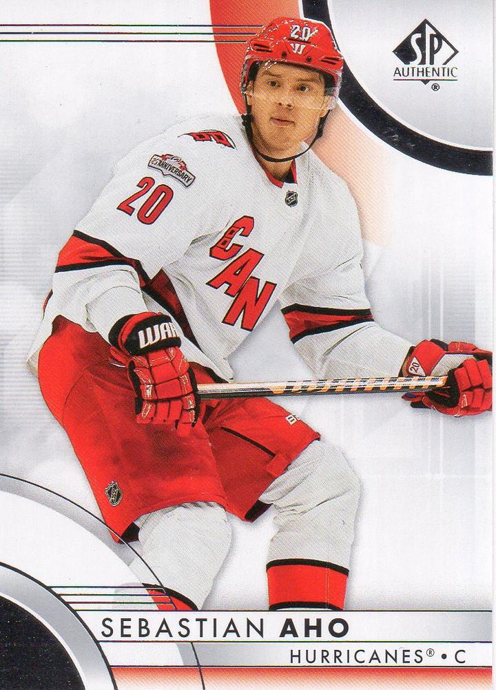 Sebastian Aho #20 Carolina Hurricanes | 2023-24 SP Authentic | NHL Trading Card
