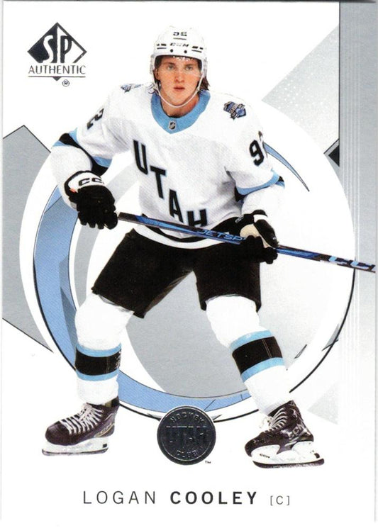 Logan Cooley #20 Utah Hockey Club | 2024-25 SP Authentic | NHL Trading Card