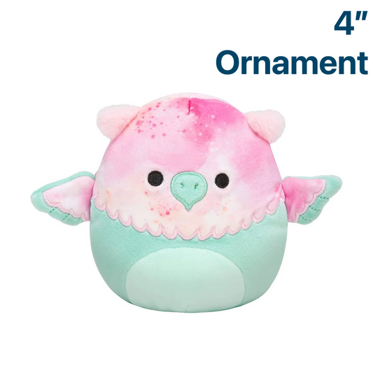Gala the Griffin ~ Holiday 4" Ornament Squishmallow Plush