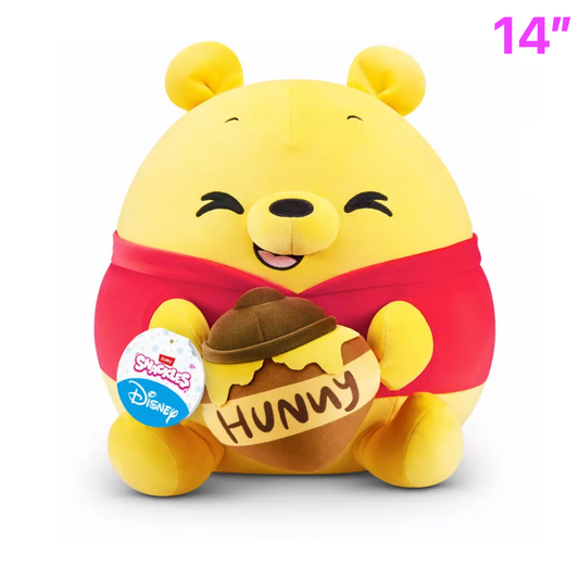 Winnie the Pooh with Hunny ~ Zuru Snackles Plush Mini Plush 14"