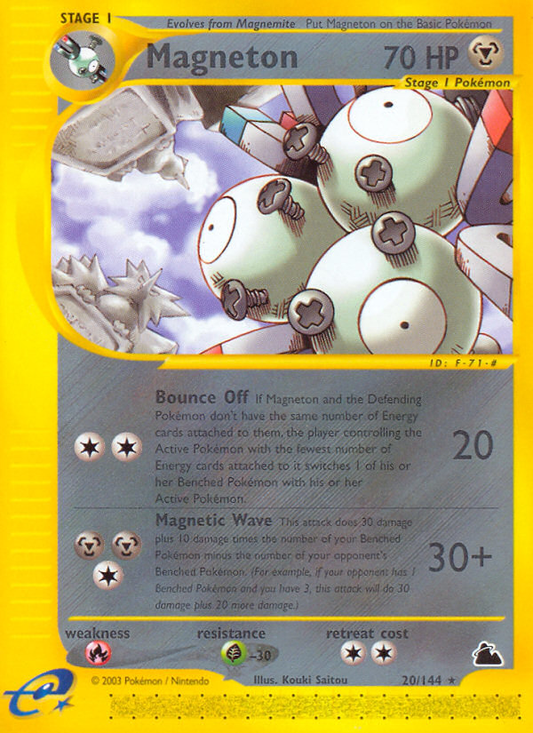 Magneton 20/144 Rare | Skyridge | Pokemon Card