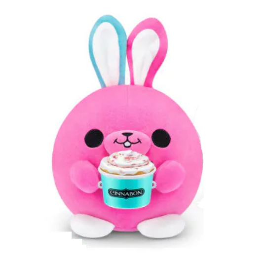 Cinnabon Bunny ~ Zuru Snackles Plush Super Size 14"