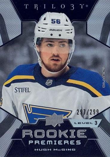 Hugh McGing #213 St. Louis Blues | 2023-24 Upper Deck Trilogy | NHL Trading Card