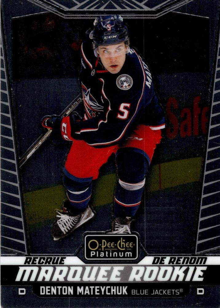 Denton Mateychuk #213 Columbus Blue Jackets | 2024-25 O-Pee-Chee Platinum | NHL Trading Card