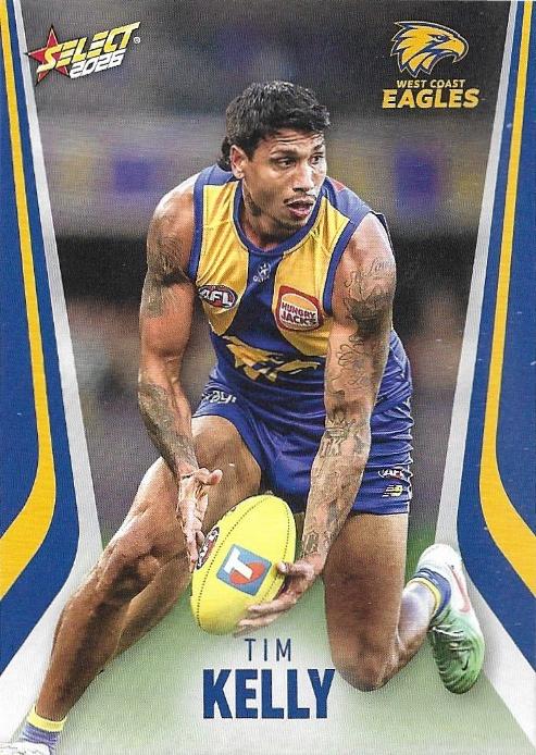 Tim Kelly #215 West Coast Eagles | 2026 Select AFL Footy Stars | Trading Card