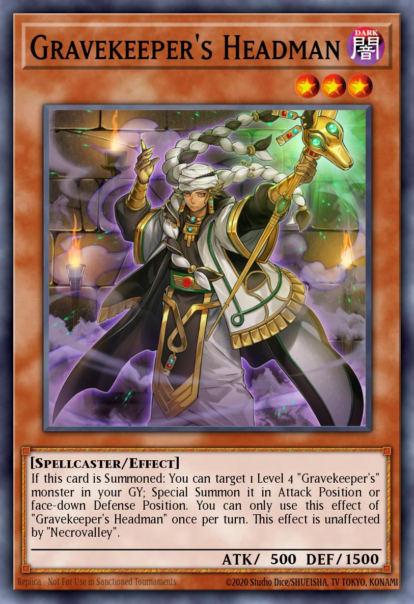 yugioh gravekeeper cards Gravekeeper's Headman - SOFU-EN012 Rare