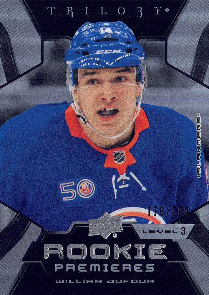 William Dufour #216 New York Islanders | 2023-24 Upper Deck Trilogy | NHL Trading Card