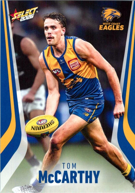 Tom McCarthy #217 West Coast Eagles | 2026 Select AFL Footy Stars | Trading Card