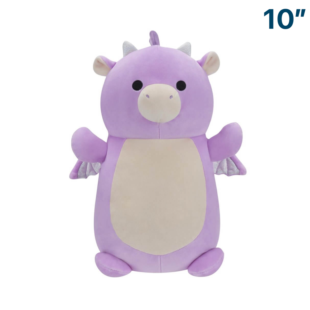 Purple Dragon ~ 10" Hugmee Squishmallow Plush ~ PRE-ORDER ~ Limit ONE Per Customer