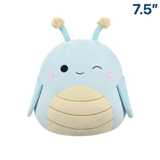 Giles the Blue Grasshopper ~ 7.5" Squishmallow Plush