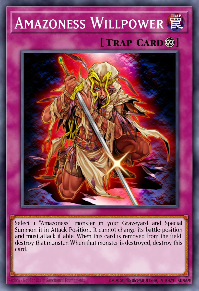 Amazoness Willpower - DREV-EN072 Rare