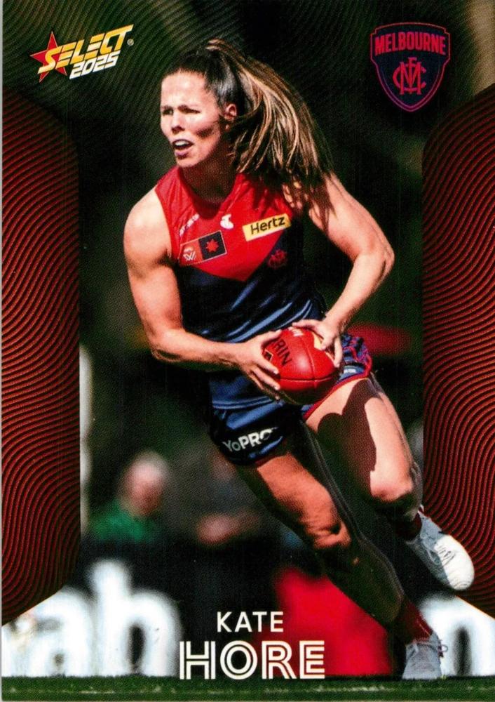 Kate Hore #220 Melbourne Demons | 2025 Select AFL Footy Stars | Trading Card
