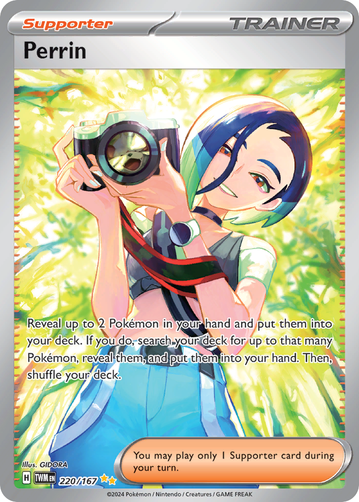 Perrin 220/167 Special Illustration Rare | Twilight Masquerade | Pokemon Card