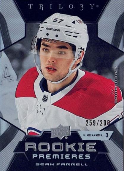 Sean Farrell #222 Montreal Canadiens | 2023-24 Upper Deck Trilogy | NHL Trading Card
