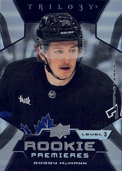 Bobby McMann #224 Toronto Maple Leafs | 2023-24 Upper Deck Trilogy | NHL Trading Card