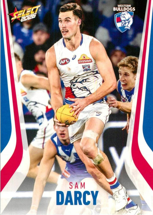 Sam Darcy #224 Western Bulldogs | 2026 Select AFL Footy Stars | Trading Card