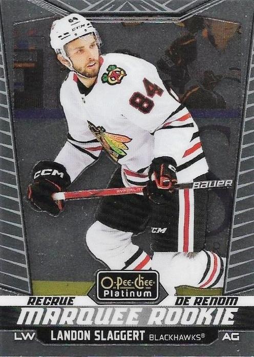 Landon Slaggert #225 Chicago Blackhawks | 2024-25 O-Pee-Chee Platinum | NHL Trading Card
