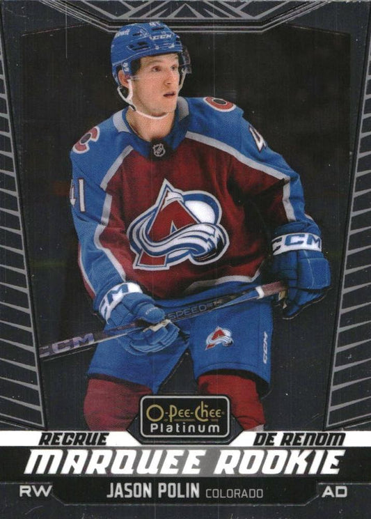 Jason Polin #226 Colorado Avalanche | 2024-25 O-Pee-Chee Platinum | NHL Trading Card