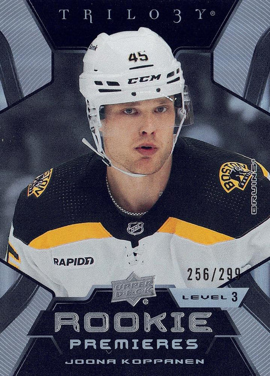 Joona Koppanen #228 Boston Bruins | 2023-24 Upper Deck Trilogy | NHL Trading Card