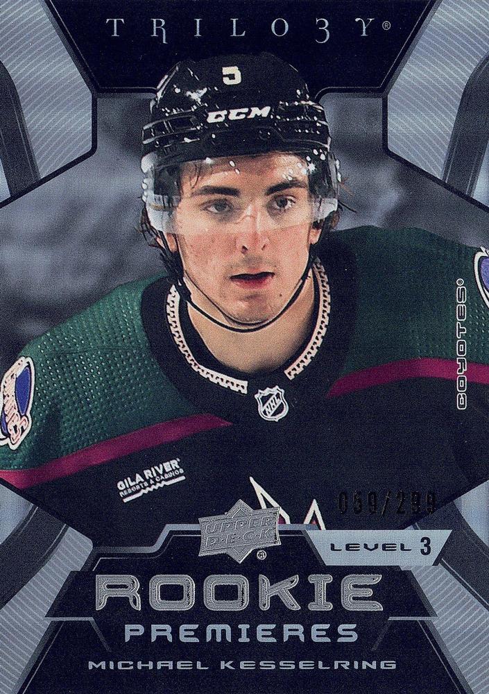 Michael Kesselring #229 Arizona Coyotes | 2023-24 Upper Deck Trilogy | NHL Trading Card