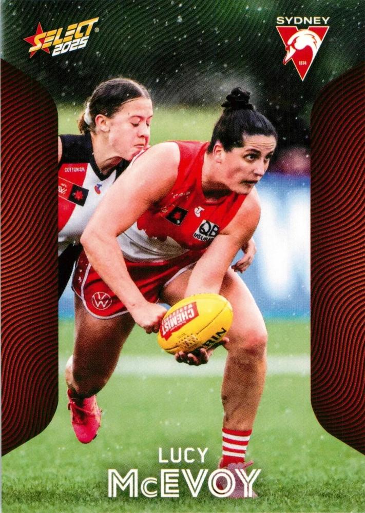 Lucy McEvoy #229 Sydney Swans | 2025 Select AFL Footy Stars | Trading Card