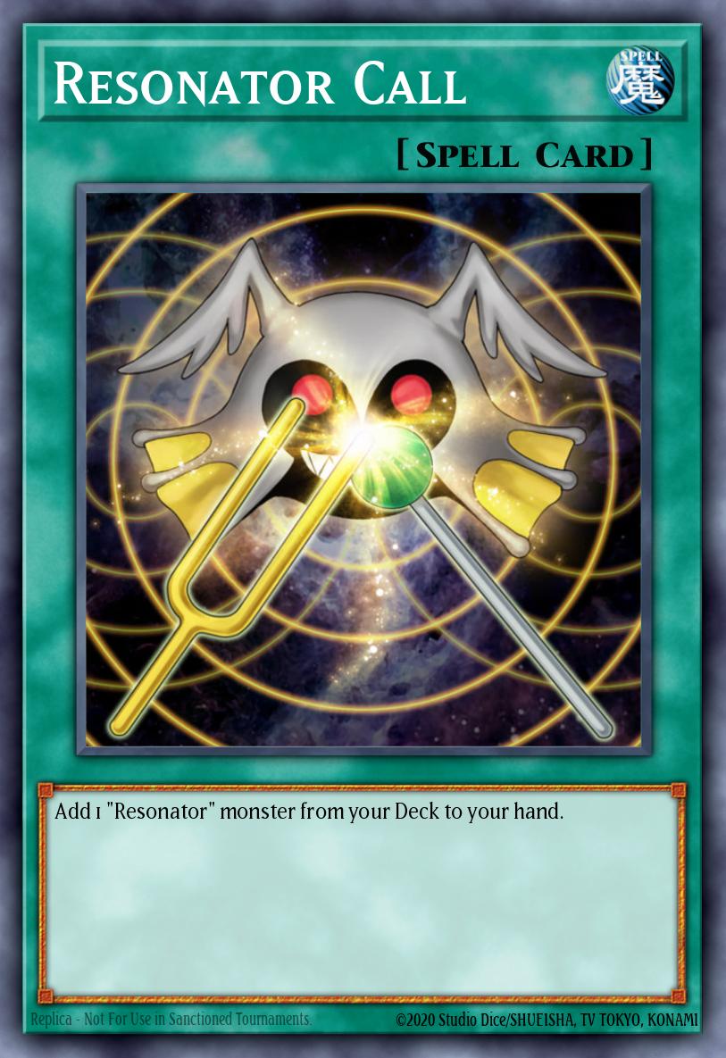 Resonator Call - EXVC-EN047 Rare | Yu-Gi-Oh! Card