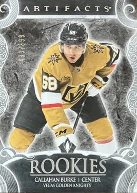 Callahan Burke #230 Vegas Golden Knights | 2024-25 Upper Deck Artifacts | NHL Trading Card