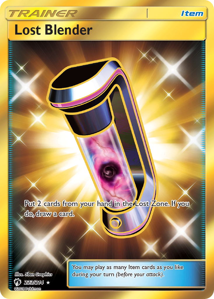 Lost Blender 233/214 Rare Secret | Lost Thunder | Pokemon Card