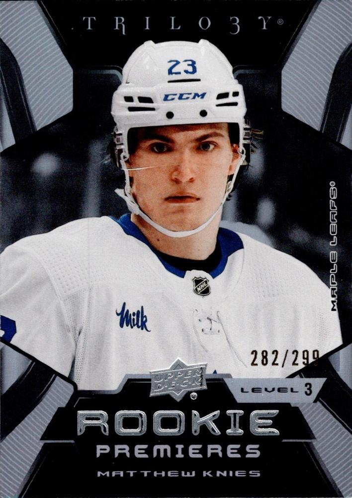 Matthew Knies #235 Toronto Maple Leafs | 2023-24 Upper Deck Trilogy | NHL Trading Card