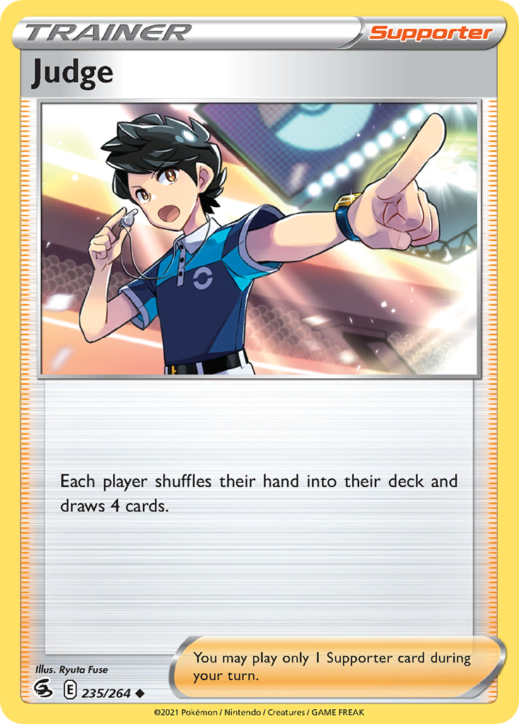 Judge 235/264 Uncommon | Fusion Strike | Pokemon Card