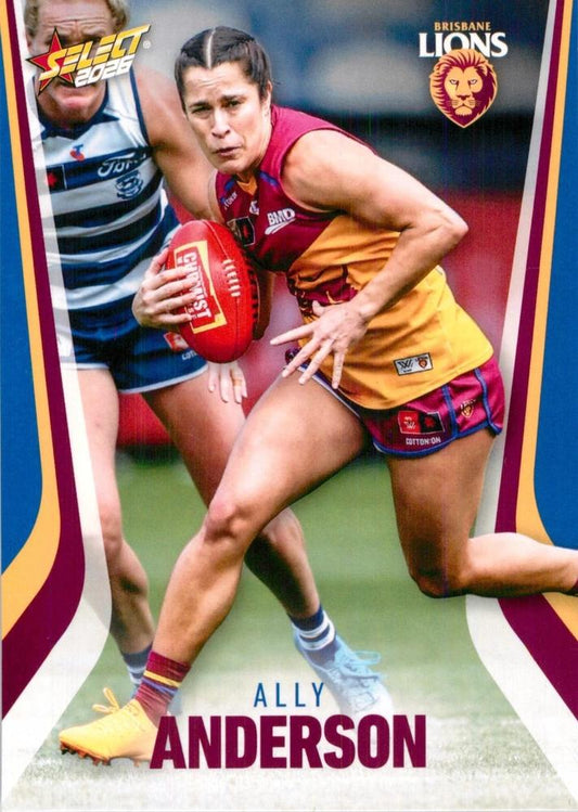 Ally Anderson #237 Brisbane Lions | 2026 Select AFL Footy Stars | Trading Card