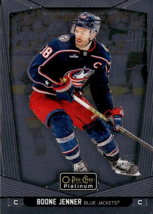 Boone Jenner #23 Columbus Blue Jackets | 2024-25 O-Pee-Chee Platinum | NHL Trading Card