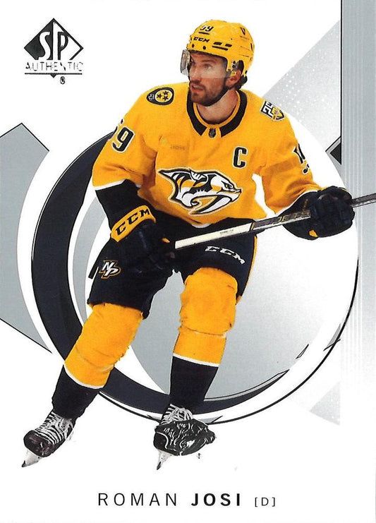 Roman Josi #23 Nashville Predators | 2024-25 SP Authentic | NHL Trading Card