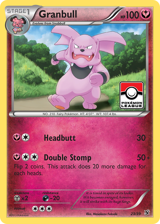 Granbull 23/39 | Kalos Starter Set | Pokemon Card